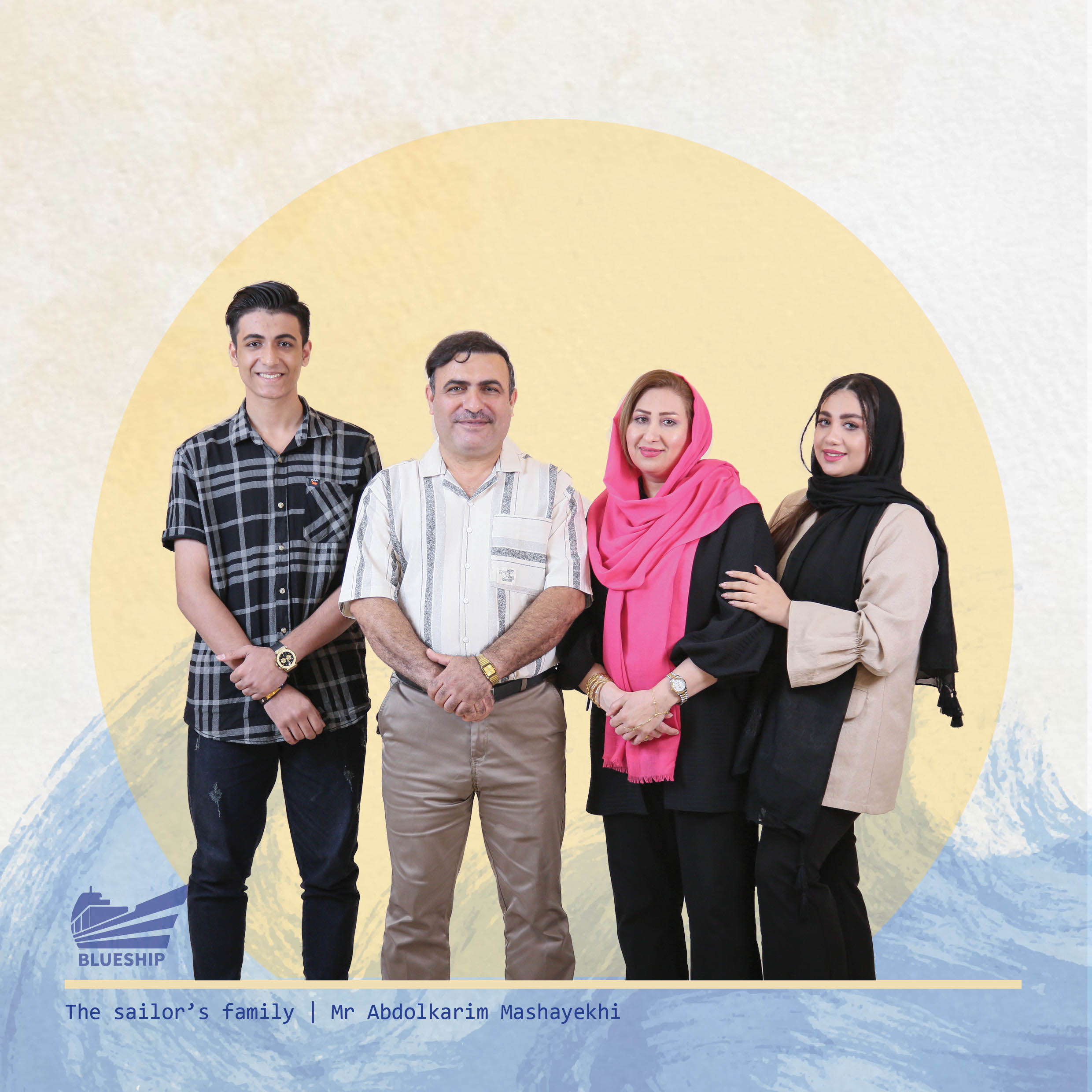 خانواده عبدلکریم مشایخی زاده در جشنواره